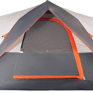Tent for Family Camping Quick Setup, Instant Pop Up Dome Tents Outdoor 2-3 Person / 6 Person, with Water-Resistant Rainfly and Mesh Roofs & Door & Windows