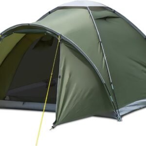 Camping Tent with Vestibule, Tents Camping Tent for 2-4 People,  Waterproof Tent for Camping, Travel, Trekking, Garden, Dome Tent, Ultralight Backpack, Upgrade