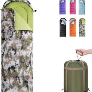 Sleeping Bags for Adults, Teens & Kids - Use for 3-4 Seasons, Warm & Cold Weather - Lightweight,Waterproof, Use for Backpacking, Hiking and Camping